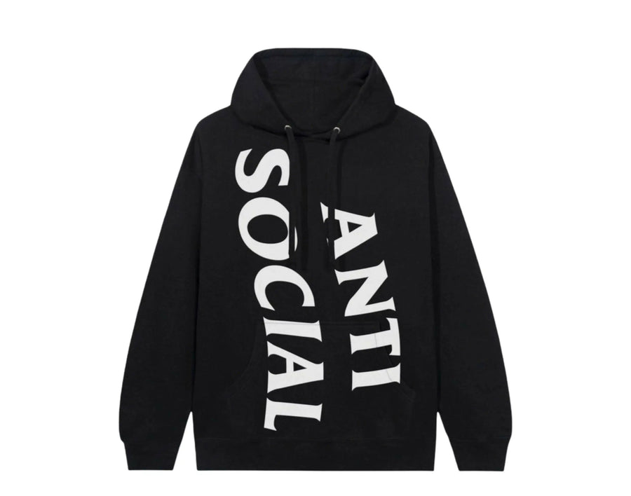 Anti Social Social Club Vertical Horizon Men Hoodie Black