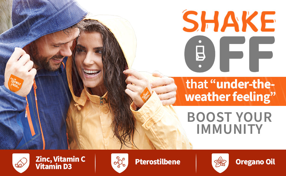 Shield Wellness: 12 - Hour High - Potency Immunity Patches - 8 Pack