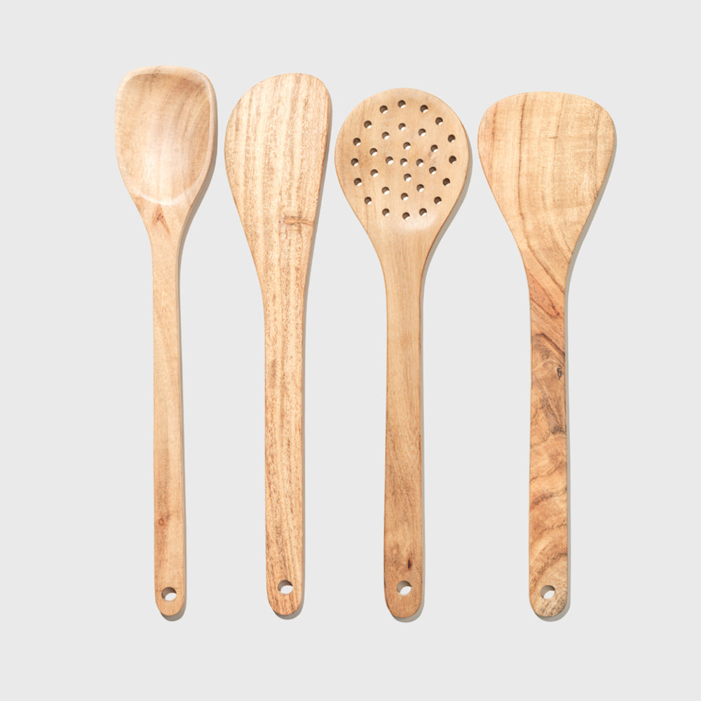 Wooden Utensils Set