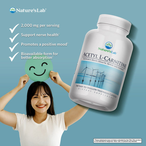 Acetyl L-Carnitine 2,000mg - 160 Capsules