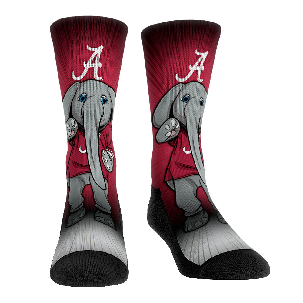 Alabama Crimson Tide - Mascot Pump Up! Crew Socks
