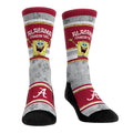 Alabama Crimson Tide - SpongeBob SquarePants Tiki Stripe Crew Socks