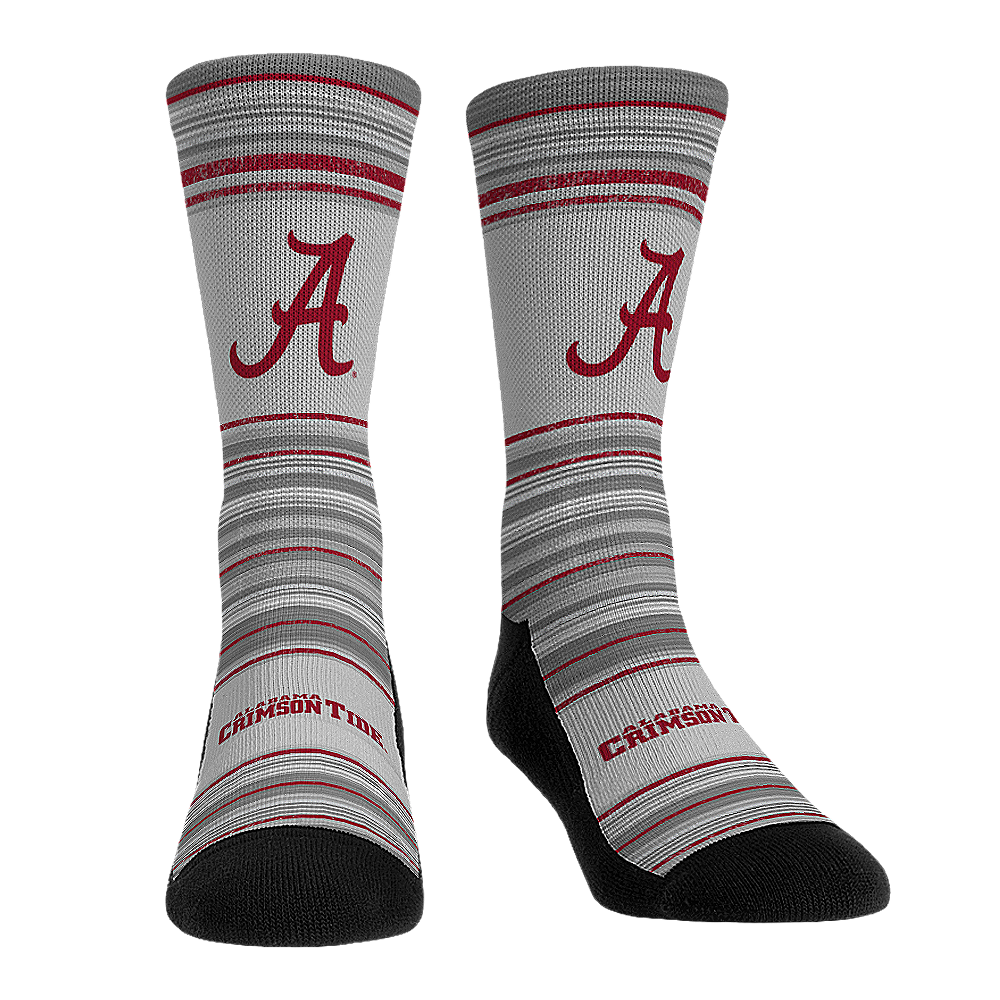 Alabama Crimson Tide - Heather Classics Crew Socks