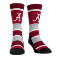 Alabama Crimson Tide - Tech Stripe Crew Socks