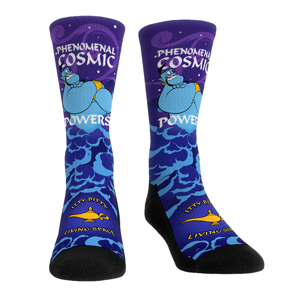 Aladdin - Phenomenal Cosmic Powers Crew Socks
