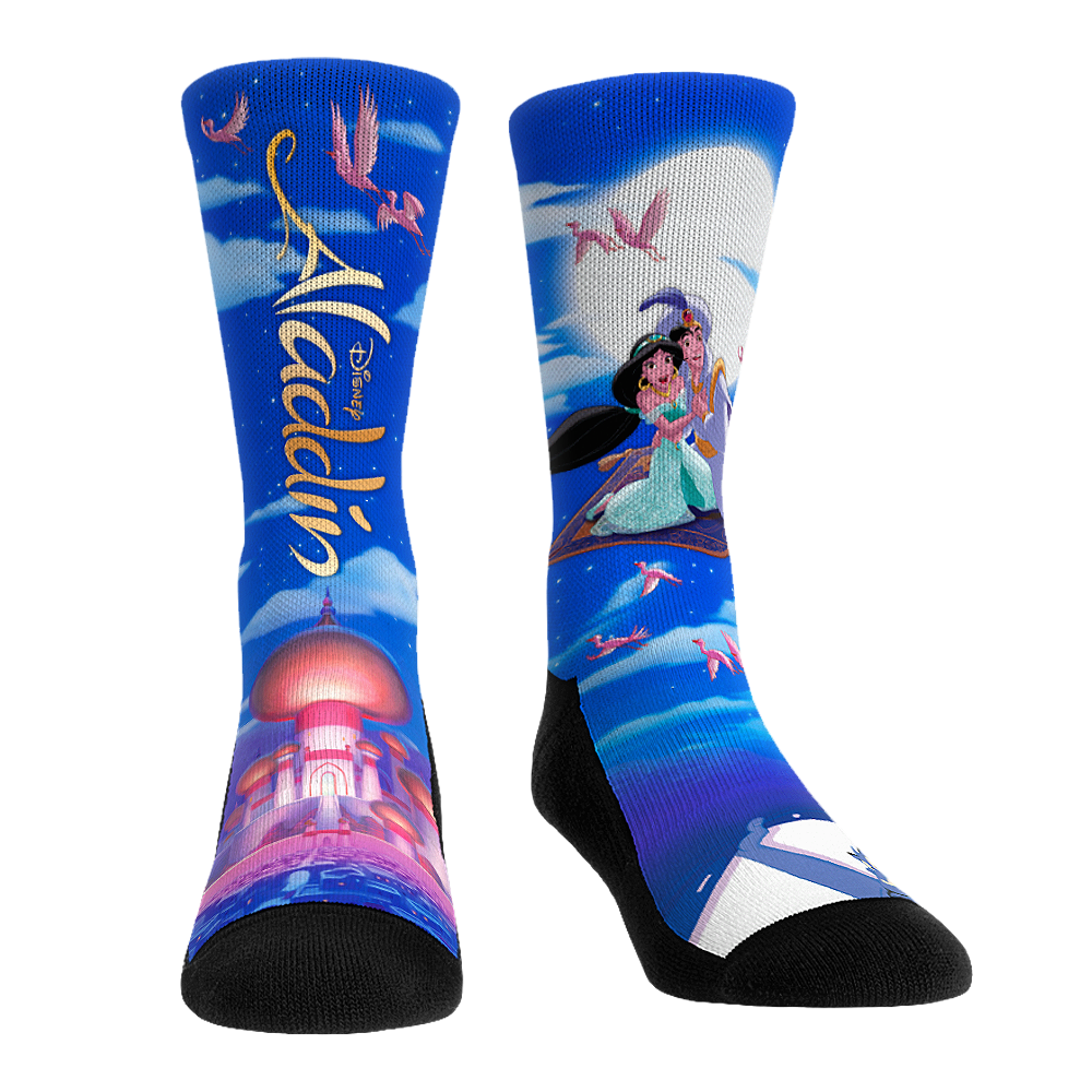 Aladdin - Title Sequence Crew Socks
