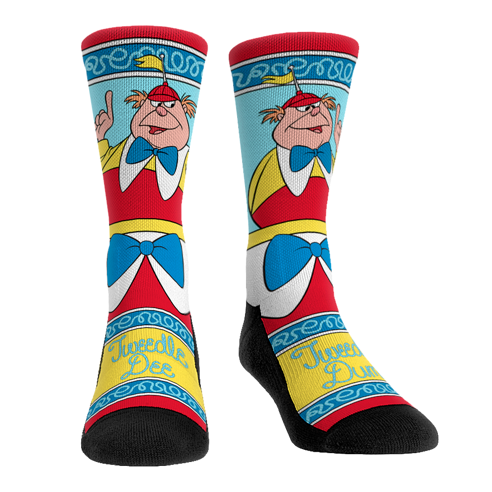 Alice in Wonderland - Tweedle Dee & Tweedle Dum - Showtime Crew Socks