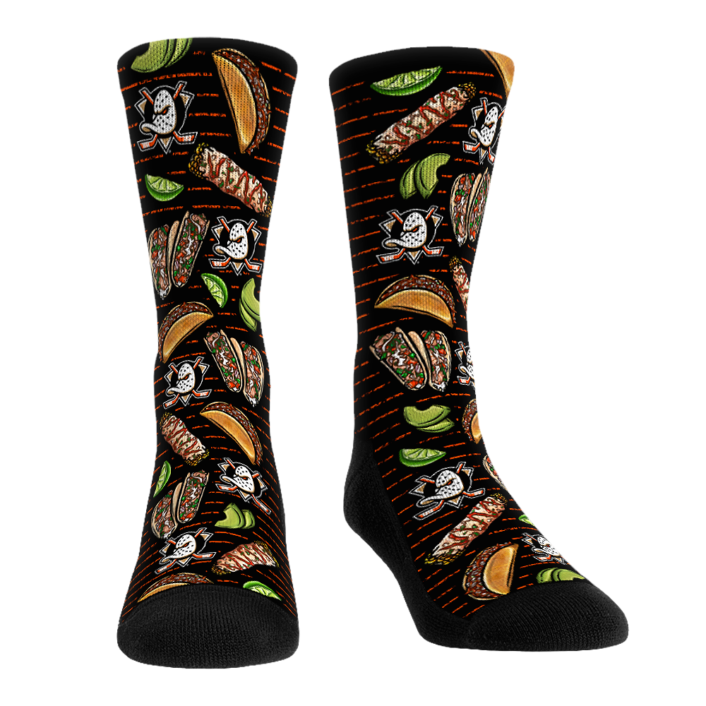 Anaheim Ducks - Tacos Crew Socks