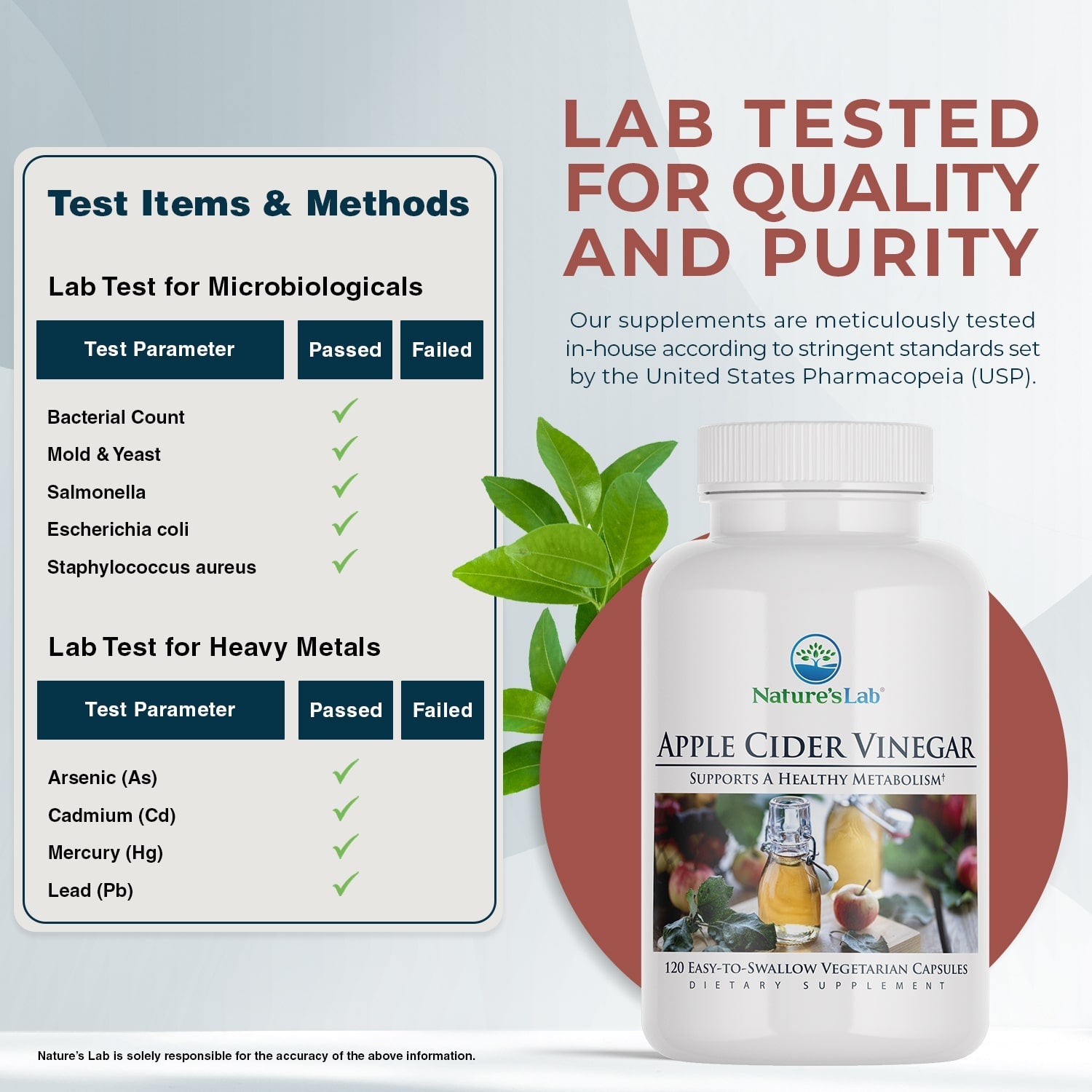 Apple Cider Vinegar with Chromium - 120 Capsules