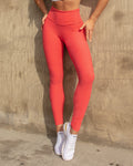 Aria Legging | Salmon Swirl