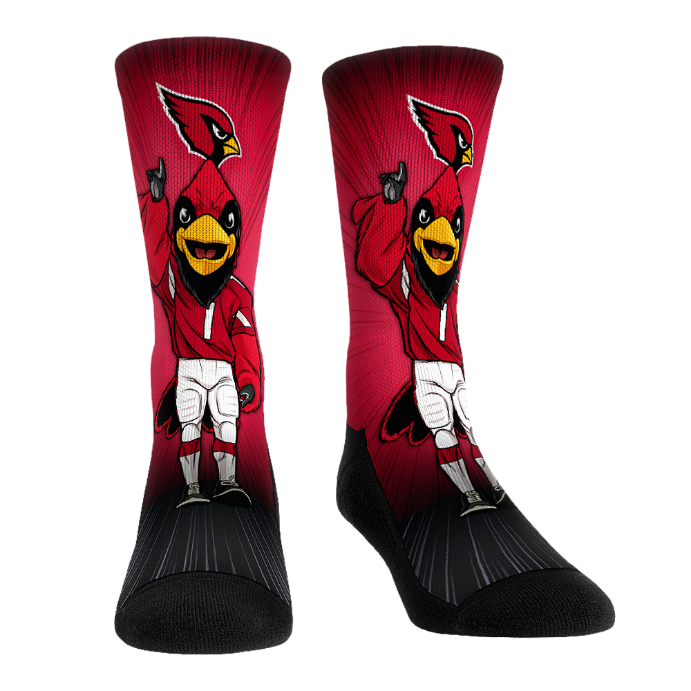 Arizona Cardinals - Mascot Pump Up! Crew Socks