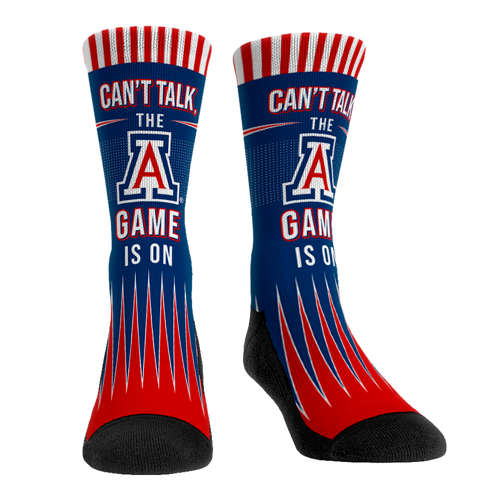 Arizona Wildcats - Can't Talk Crew Socks