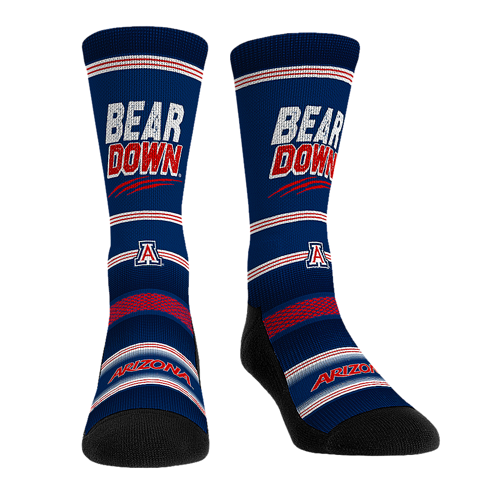 Arizona Wildcats - Bear Down Crew Socks