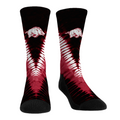 Arkansas Razorbacks - V Shape Tie Dye Crew Socks