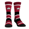 Arkansas Razorbacks - Tech Stripe Crew Socks