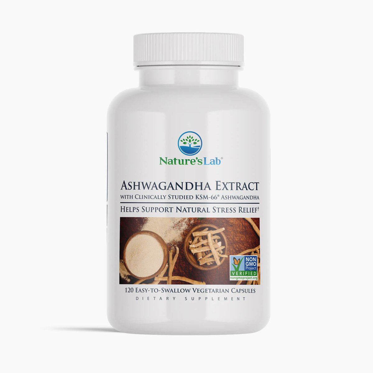 KSM-66® Ashwagandha Extract - 120 Capsules