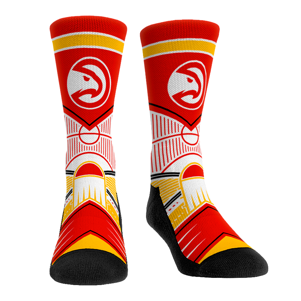 Atlanta Hawks - Full Court Press Crew Socks
