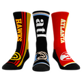 Atlanta Hawks - Ultimate Jersey - 3-Pack Crew Socks
