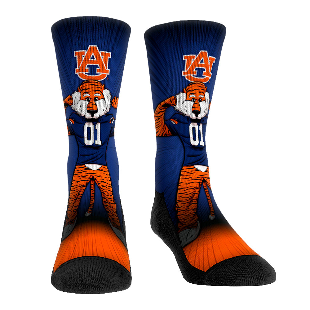 Auburn Tigers - Mascot Pump Up! Crew Socks