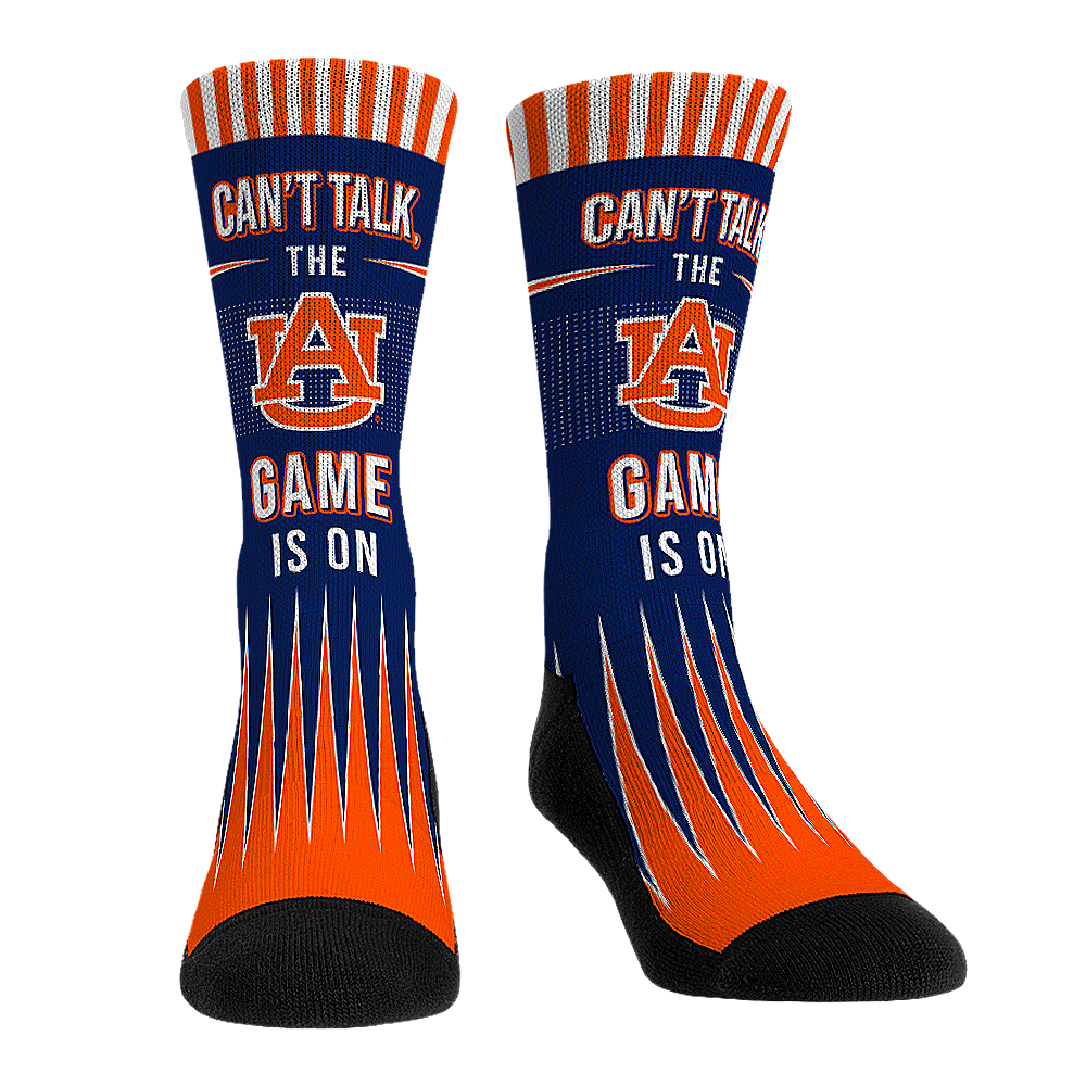 Auburn Tigers - Can't Talk Crew Socks