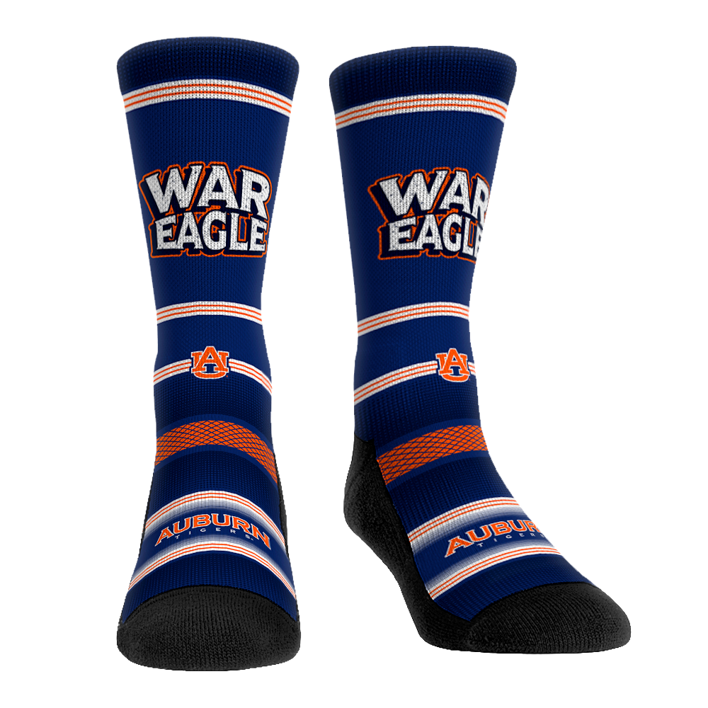 Auburn Tigers - War Eagle Crew Socks