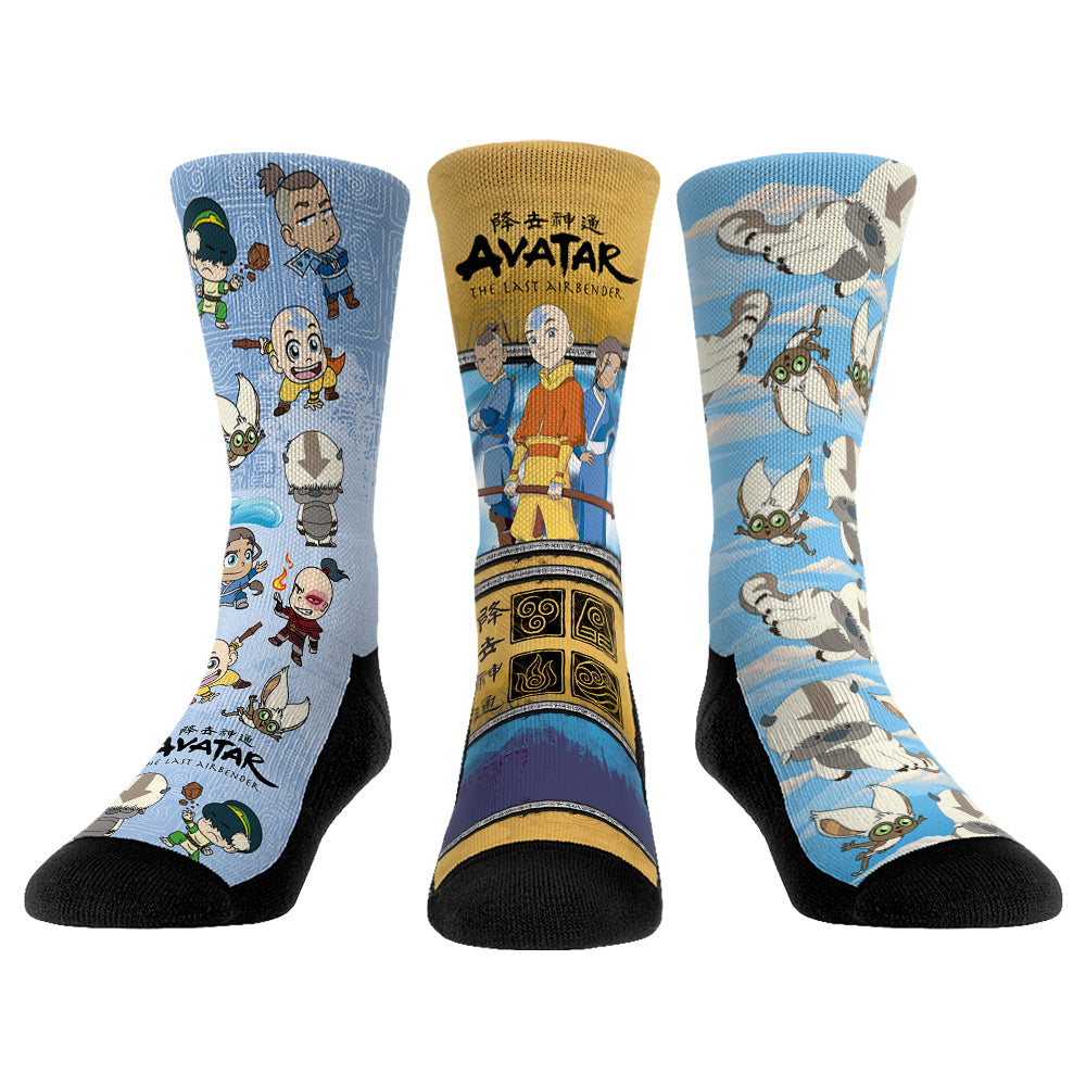 Avatar: The Last Airbender Crew Socks - 3-Pack