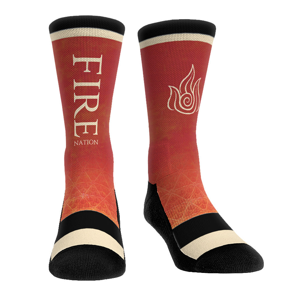 Avatar: The Last Airbender - Fire Nation Jersey Crew Socks