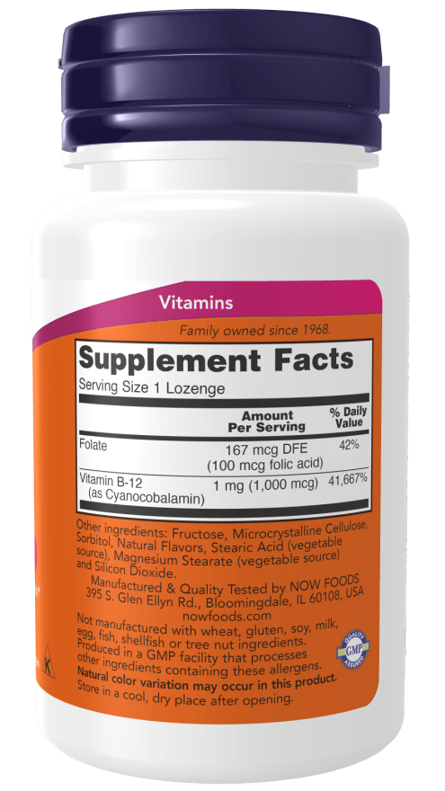 B - 12 1,000mcg 250 Count