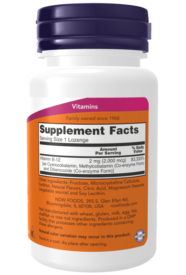 B - 12 2,000mcg
