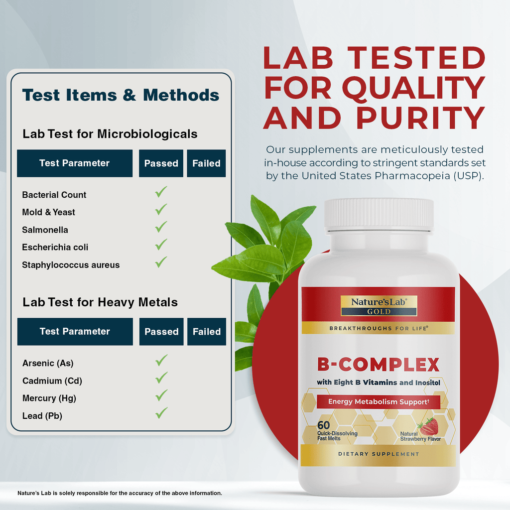 Gold B-Complex - 60 Fast Melts