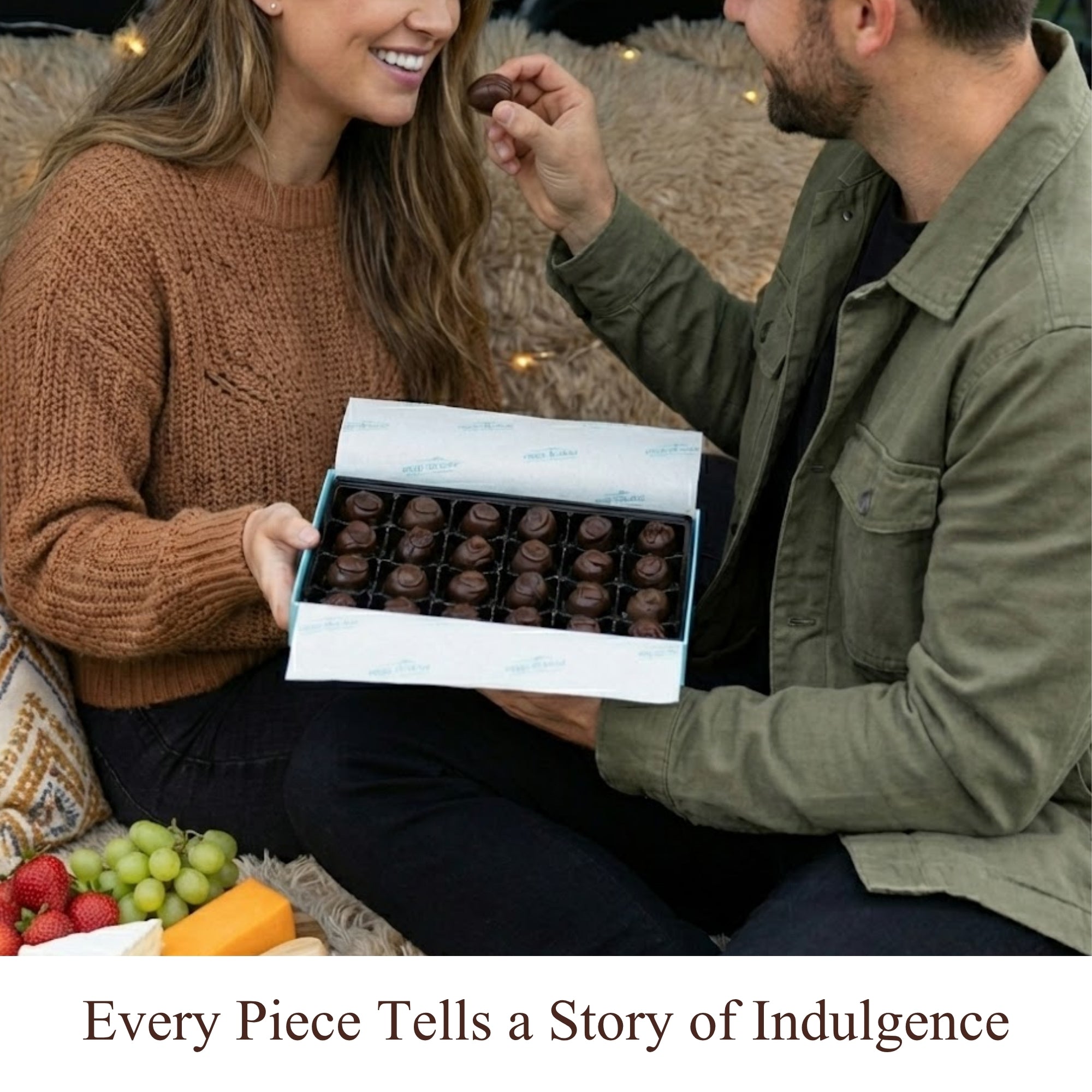 Andy Anand Sugar - Free Cherry Cordial Dark Chocolate Truffles, 48 pc – Vegan, 60% Cocoa Butter, Diabetic - Friendly Valentine's & Birthday Gift