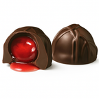 Andy Anand Belgian Dark Chocolate Cherry Cordials, 25 pc – Vegan, 60% Cocoa Butter, Rich Liquid Center, Birthday & Valentine's Gift Box