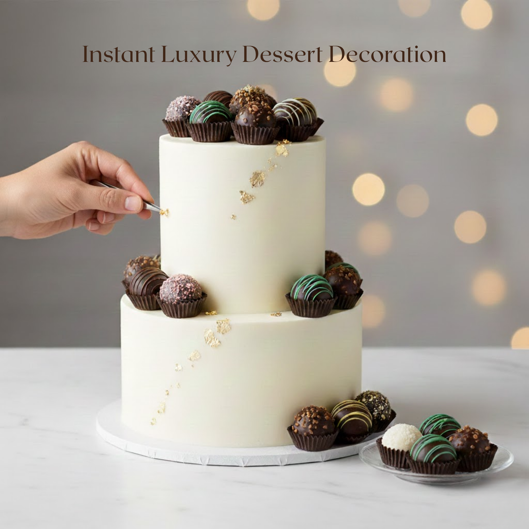 Andy Anand Gluten - Free Belgian Dark Chocolate Truffles, 16 pc, 8 oz – Champagne, Rum, Amaretto & Black Forest, Birthday & Holiday Gift