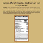 Andy Anand Artisan Dark Chocolate Truffles, 24 pc – Handmade Assorted Flavors, 60% Cocoa Butter, Gourmet Birthday & Holiday Gift Collection