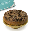 Andy Anand Sugar - Free Dark Chocolate Chip Cheesecake, 9 - Inch, 2 lb – Diabetic - Friendly, California Cream Cheese, No Preservatives Gift Box