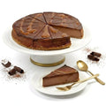 Andy Anand Chocolate Fudge Cheesecake, 9 - Inch, 2 lb – Freshly Baked, Real California Cream Cheese, No Preservatives, Birthday & Holiday Gift
