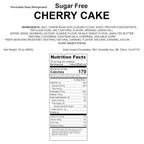 Andy Anand Sugar - Free Dunked Cherry Cake, 9 - Inch, 2.9 lb – Keto & Diabetic - Friendly, Cherry Juice Soaked, No Preservatives Birthday Gift