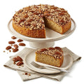 Andy Anand Caramel Pecan Cake, 9 - Inch, 2.8 lb – Hand - Baked, Toasted Pecans, Caramel Drizzle, No Preservatives, Birthday & Holiday Gift