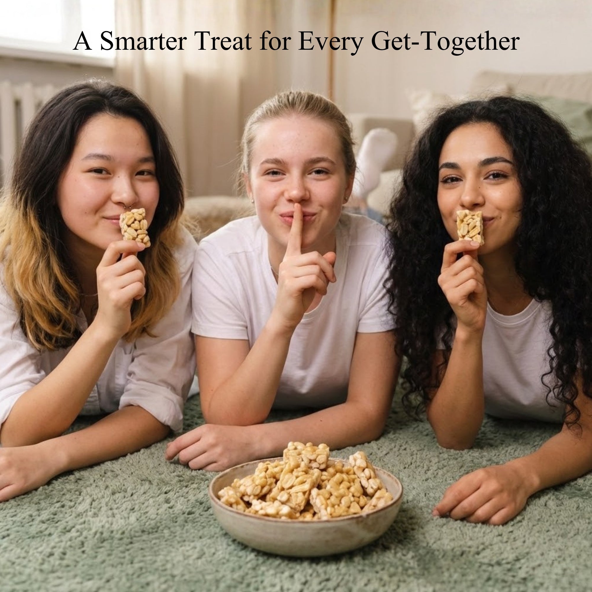 Andy Anand Sugar - Free Peanut Brittle, 1 lb – Vegan, Keto - Friendly, No Added Sugar, Old - Fashioned Handmade Snack – Birthday & Holiday Gift