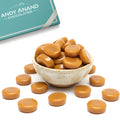 Andy Anand Sugar - Free European Butter Toffee Hard Candy, 40 pc, 7 oz – Stevia Sweetened, Keto & Diabetic - Friendly Gourmet Snack Gift Box