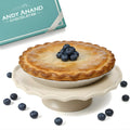 Andy Anand Sugar - Free Blueberry Pie, 2.9 lb – Keto & Diabetic - Friendly, Whole Blueberries, Flaky Crust, No Added Sugar, Birthday Gift Box