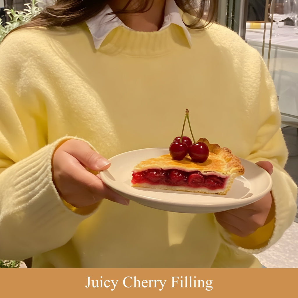 Andy Anand Sugar - Free Cherry Pie, 2.9 lb – Keto & Diabetic - Friendly, Whole Cherries, Flaky Crust, No Added Sugar, Birthday & Holiday Gift