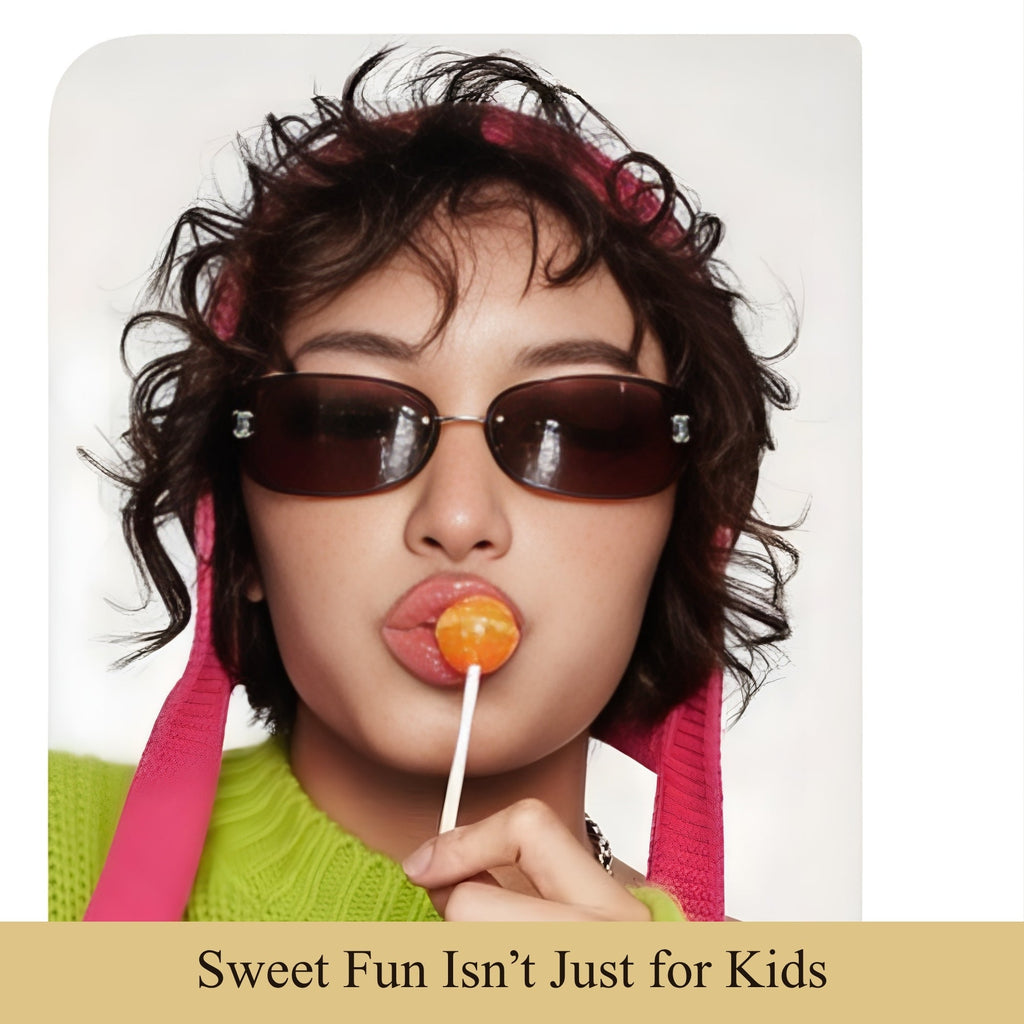 Andy Anand Sugar - Free Magnesium Lollipops & Sweet - Calm Combo, 29 ct, 8.8 oz – Real Fruit Juice, Keto, Kids Support, Birthday Gift Box