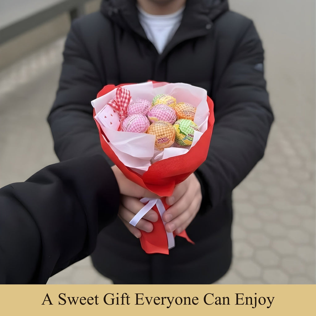 Andy Anand Sugar - Free Magnesium Lollipops & Sweet - Calm Combo, 29 ct, 8.8 oz – Real Fruit Juice, Keto, Kids Support, Birthday Gift Box