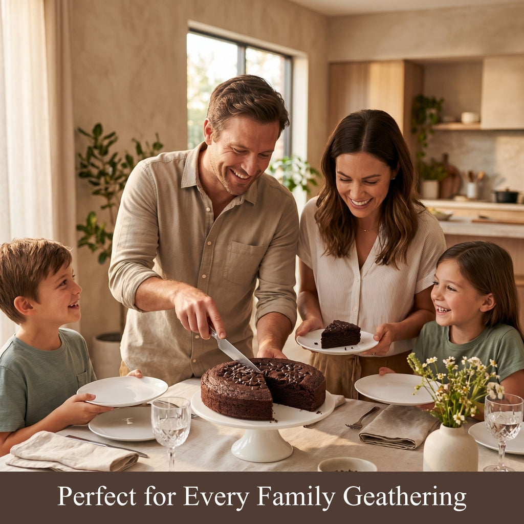 Andy Anand Sugar - Free Triple Chocolate Cake, Gluten - Free, 2.6 lb – Keto & Diabetic - Friendly, No Preservatives, Birthday & Holiday Gift Box