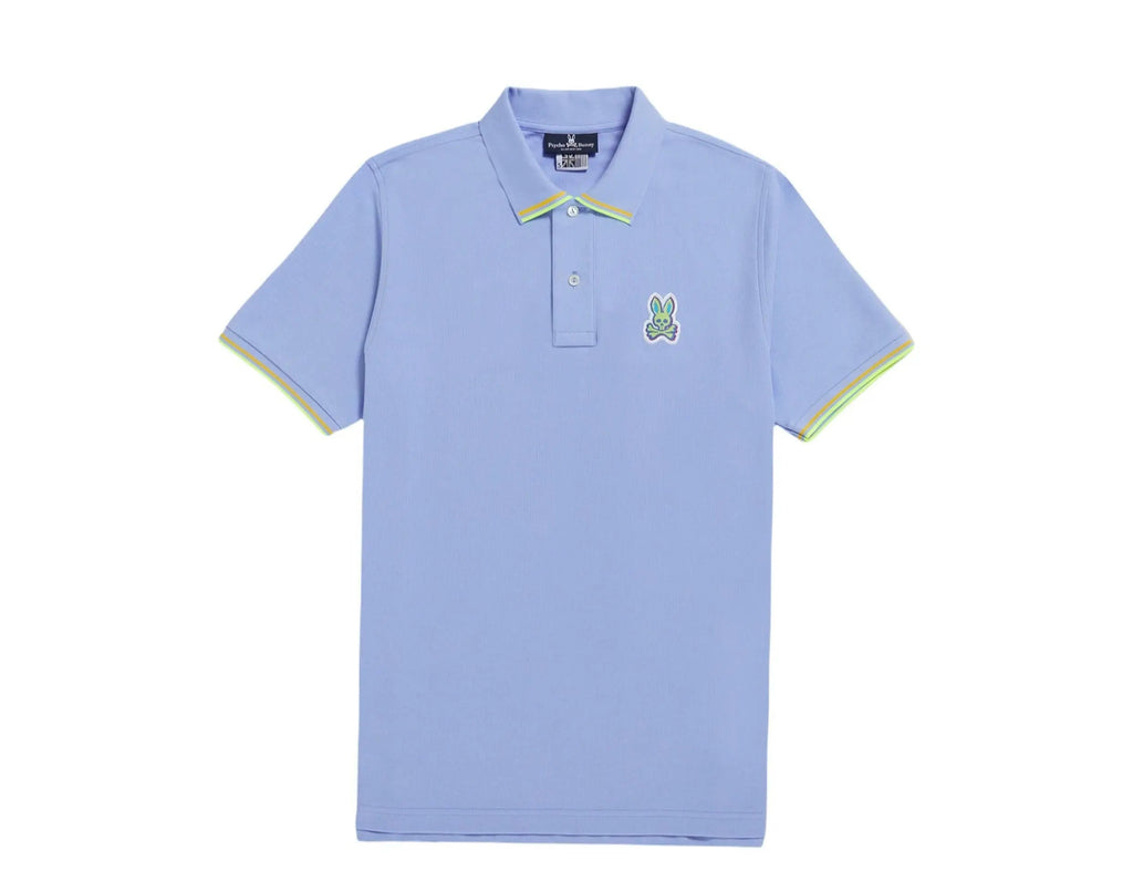 Psycho Bunny Noah Kids Polo Shirt Deco Blue