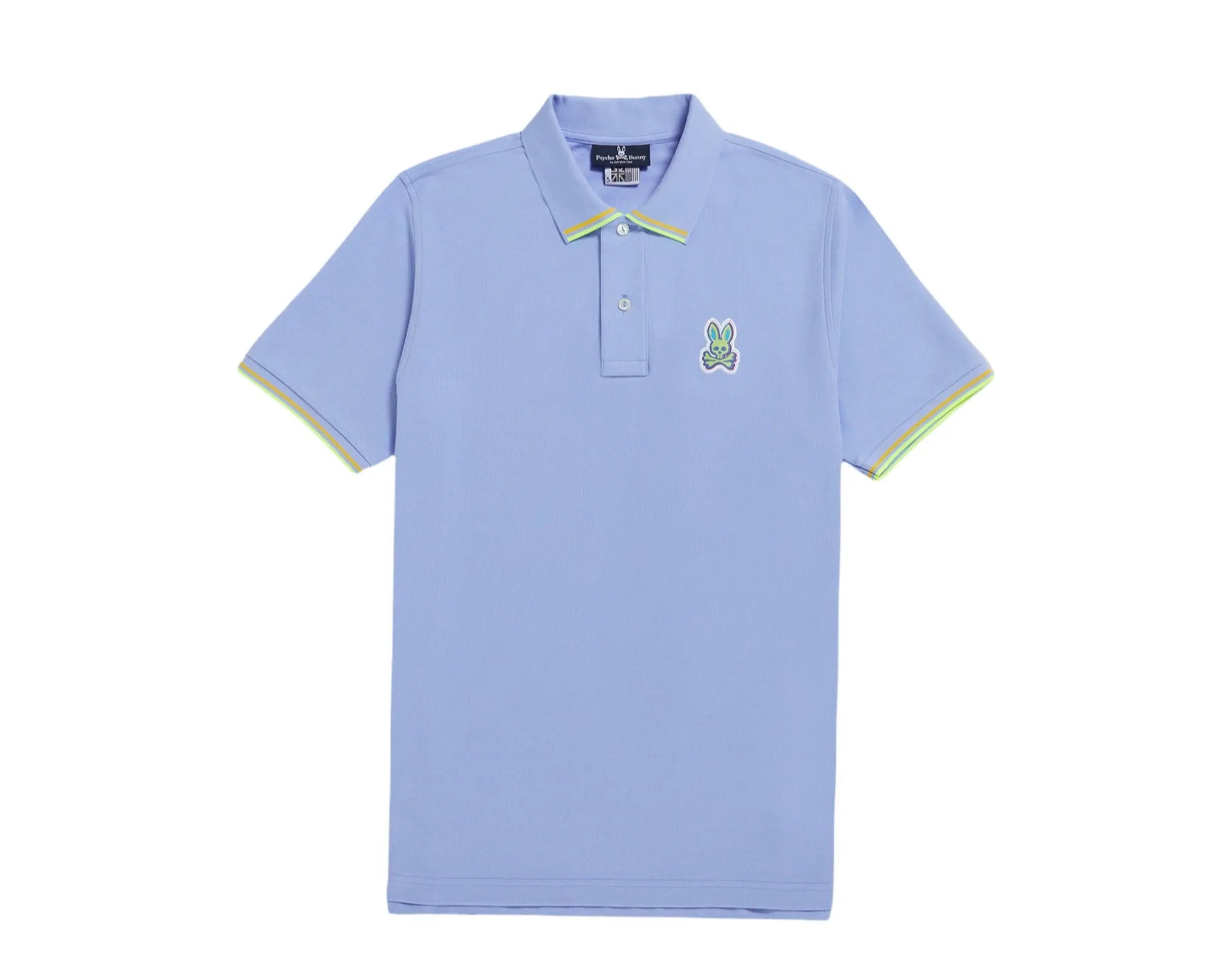 Psycho Bunny Noah Kids Polo Shirt Deco Blue