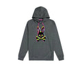Psycho Bunny Holloway Men Hoodie Heather Silver
