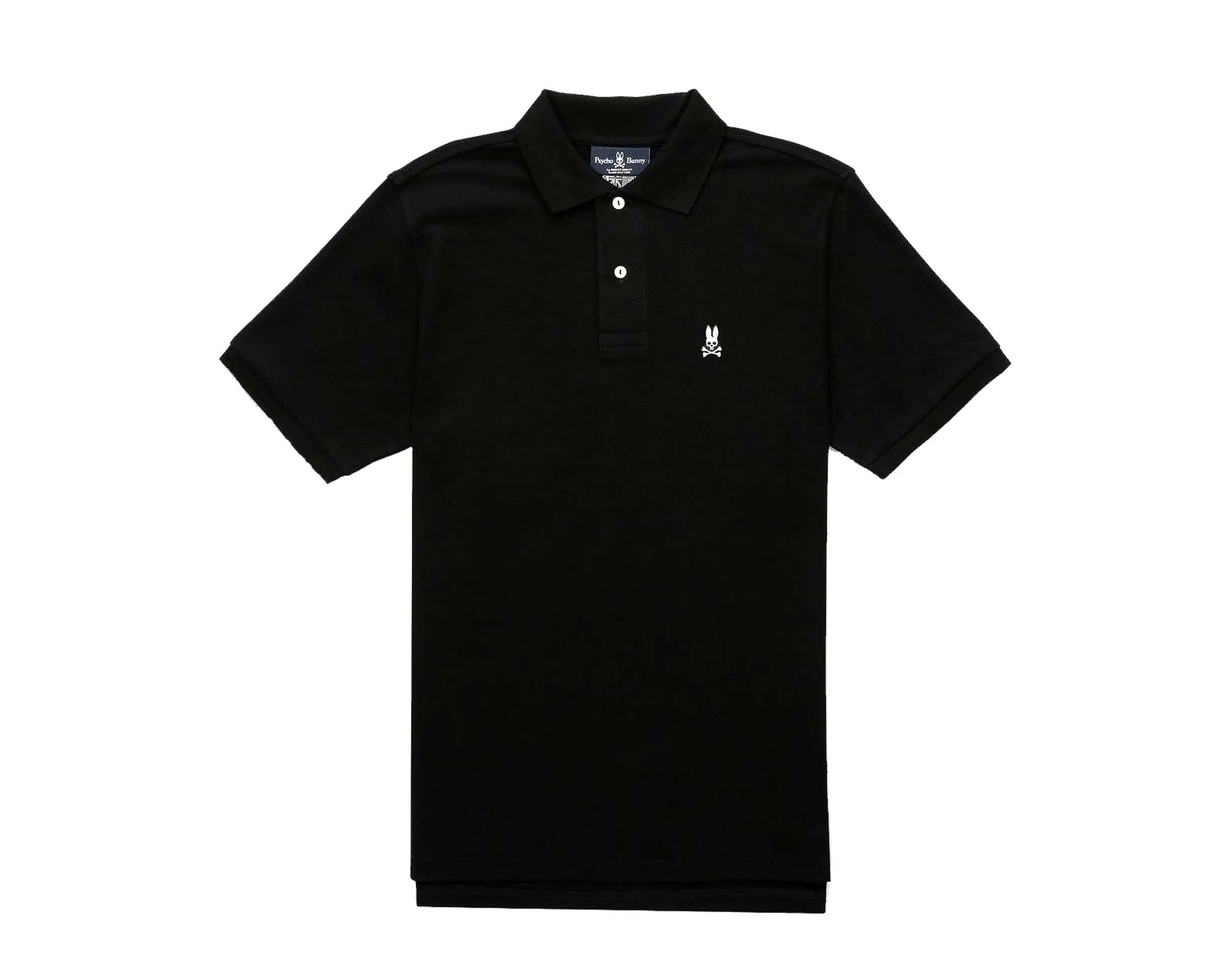 Psycho Bunny Classic Polo Men Shirt Black