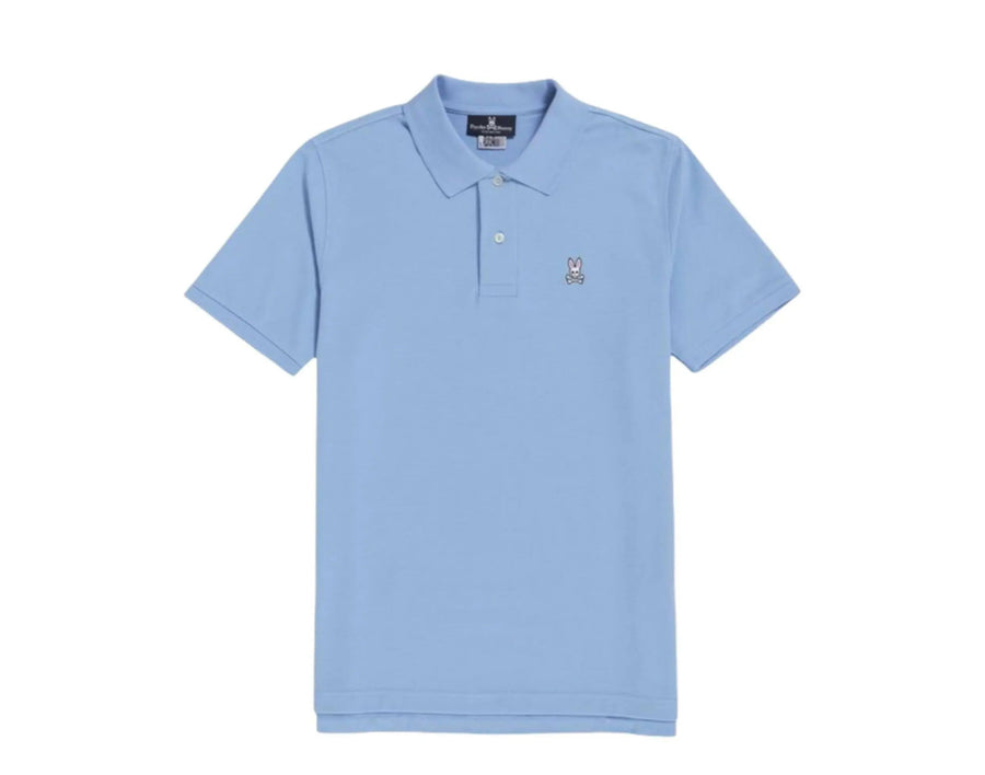 Psycho Bunny Classic Men Polo Shirt Glacial Blue